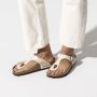 Birkenstock Gizeh BS Metallic Teenslipper Beige Dames - Thumbnail 5