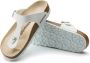 Birkenstock Gizeh BS Metallic Teenslipper White Dames - Thumbnail 4