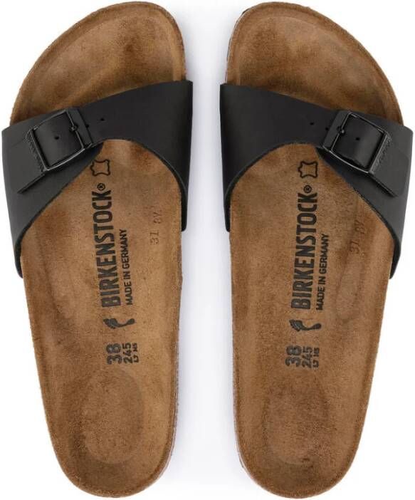 Birkenstock Flat Sandals Zwart Dames