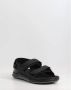 Birkenstock Comfortabele Platte Sandalen voor Mannen Zwart Heren - Thumbnail 12