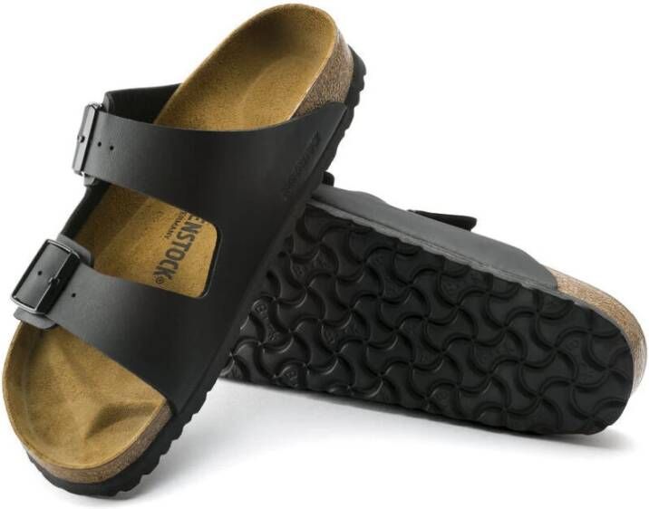 Birkenstock Flat Sandals Zwart Heren