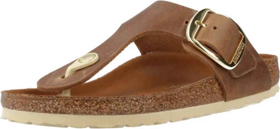 Birkenstock Flip Flops Brown Dames