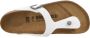 Birkenstock Slipper Gizeh 0745531 Wit Mat Normaal - Thumbnail 11