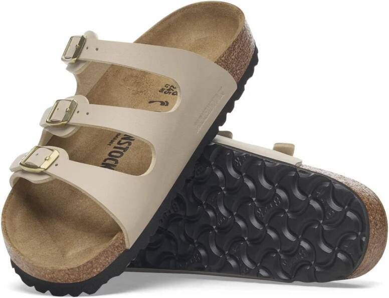 Birkenstock Florida Sandcastle Sandal Beige Dames