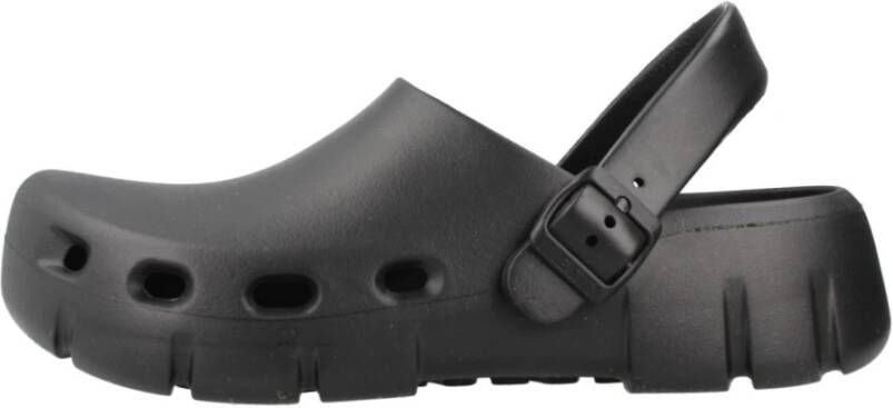 Birkenstock Flow Klompen Black Dames