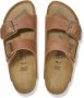 Birkenstock Klassieke Arizona Sandalen in Cognac Brown - Thumbnail 11