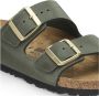 Birkenstock Arizona Oiled Leather Sandalen Green Heren - Thumbnail 7