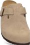 Birkenstock Geoliede lederen sandalen Beige Heren - Thumbnail 4