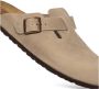 Birkenstock Geoliede lederen sandalen Beige Heren - Thumbnail 5