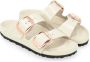 Birkenstock Gesp Glans Sandalen Beige Dames - Thumbnail 4