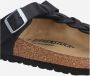 Birkenstock Gizeh Leren Sandalen Gevlochten Zwart Leer Leder - Thumbnail 13