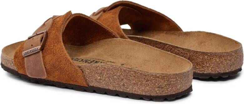 Birkenstock Gevlochten Mink Sandaal Brown Dames