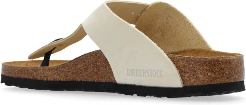 Birkenstock Gizeh Big Buckle slides Beige Dames