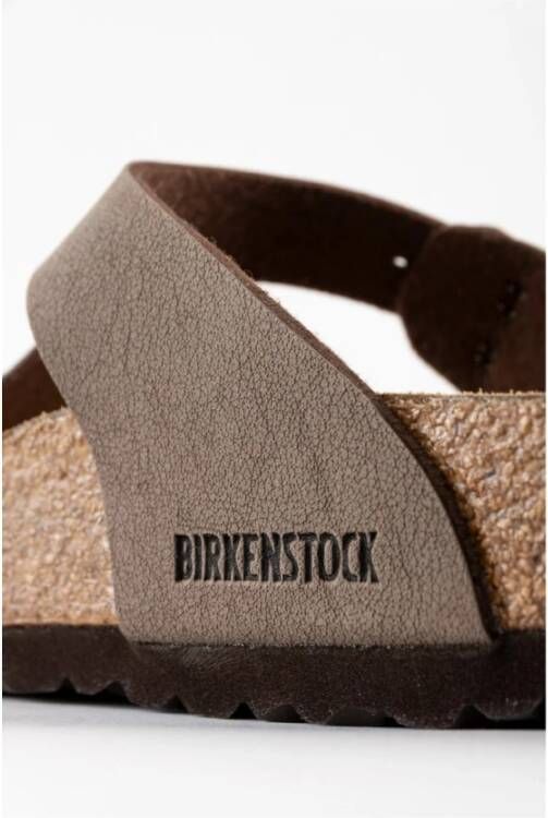 Birkenstock Gizeh Birko-Flor Sandalen Brown Dames