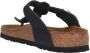 Birkenstock Gizeh Oiled Leather Sandalen Black Dames - Thumbnail 6