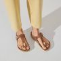 Birkenstock Gizeh Oiled Leather Sandalen Bruin Dames - Thumbnail 4