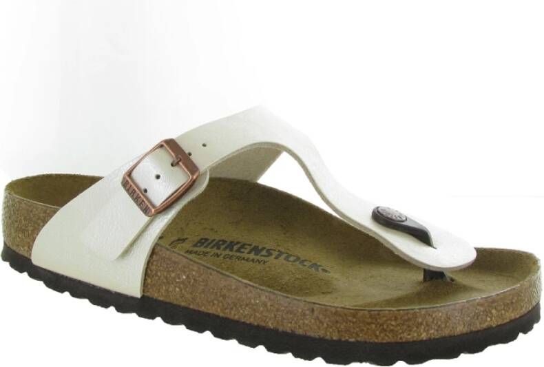 Birkenstock Gizeh Sandalen Beige Dames