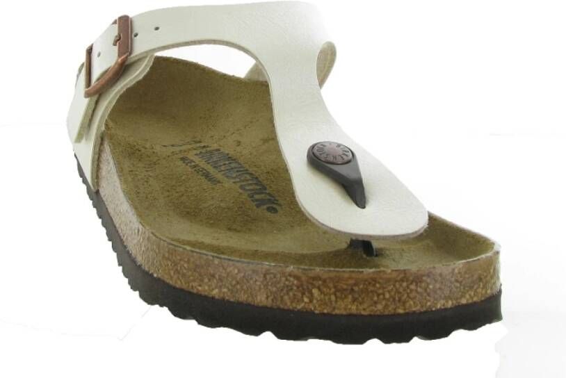 Birkenstock Gizeh Sandalen Beige Dames