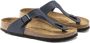 Birkenstock Gizeh Slippers Blue Heren - Thumbnail 3