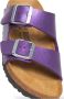 Birkenstock Glanzende Hagedis Sandalen voor Vrouwen Purple Dames - Thumbnail 5