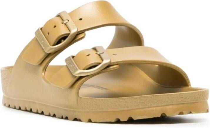 Birkenstock Gouden Arizona Eva Sandalen Yellow Dames