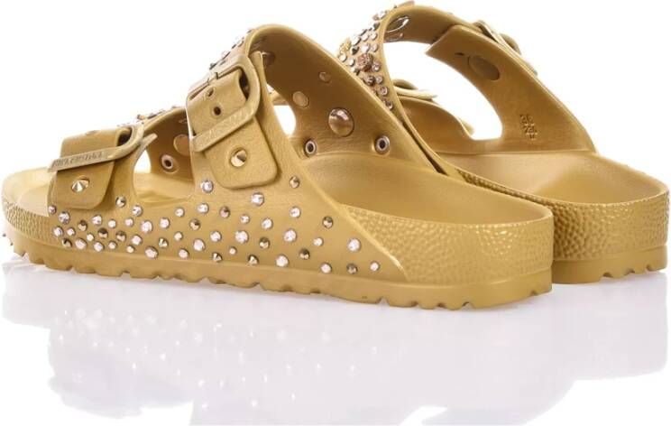 Birkenstock Gouden Sandalen voor Vrouwen Yellow Dames