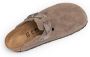 Birkenstock Slippers Boston Braided LEOI LEVE Taupe - Thumbnail 4