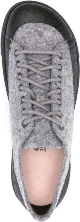 Birkenstock Grijze Sneakers met Anatomisch Voetbed Gray Heren