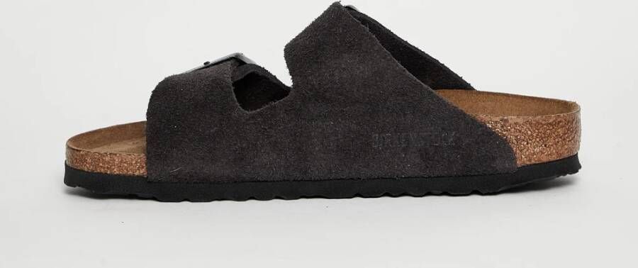 Birkenstock Grijze Suède Sandal Gray Dames