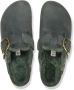 Birkenstock Groene Boston Gesp Slippers Green Dames - Thumbnail 3