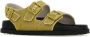 Birkenstock Groene Raffia Sunshine Sandalen Green Heren - Thumbnail 2