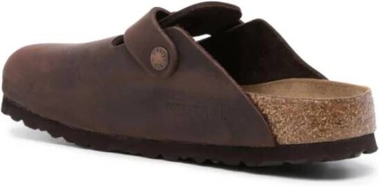 Birkenstock Habana Boston Sandalen voor Mannen Brown Dames