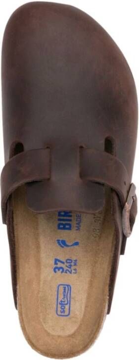 Birkenstock Habana Boston Sandalen voor Mannen Brown Dames