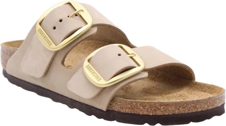 Birkenstock Hand Grenade Slipper Beige Dames