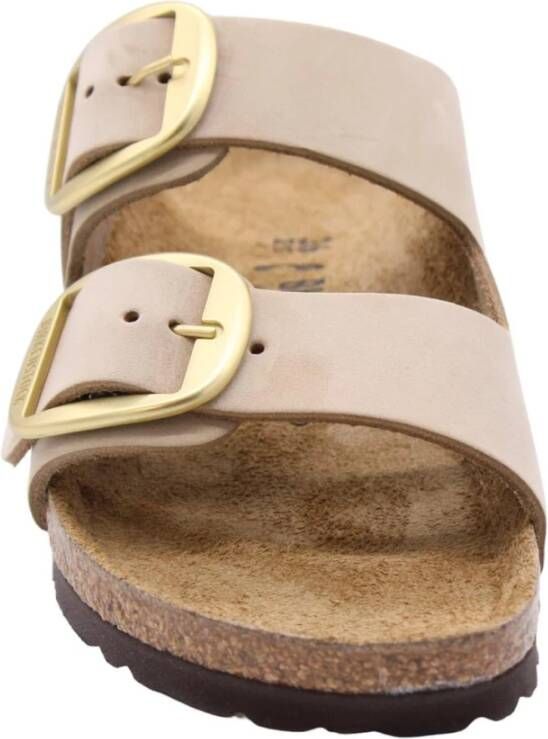 Birkenstock Hand Grenade Slipper Beige Dames