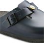 Birkenstock Heren Leren Klompen Blue Heren - Thumbnail 3