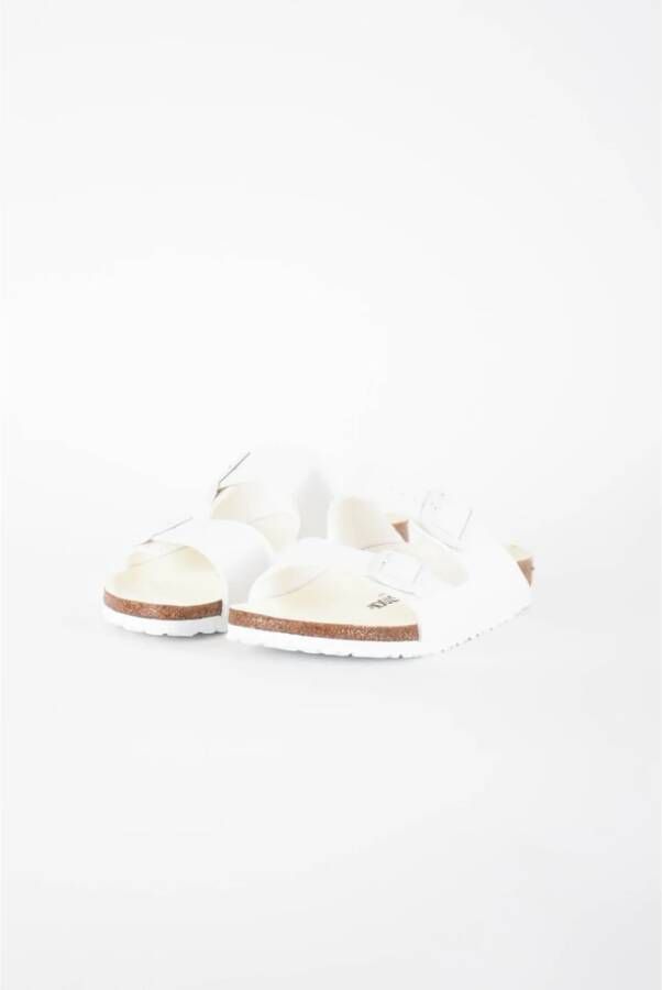 Birkenstock High Heel Sandals White Dames