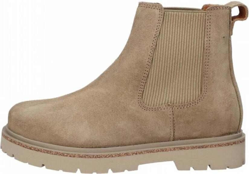 Birkenstock Highwood Slip On Boots Beige Dames