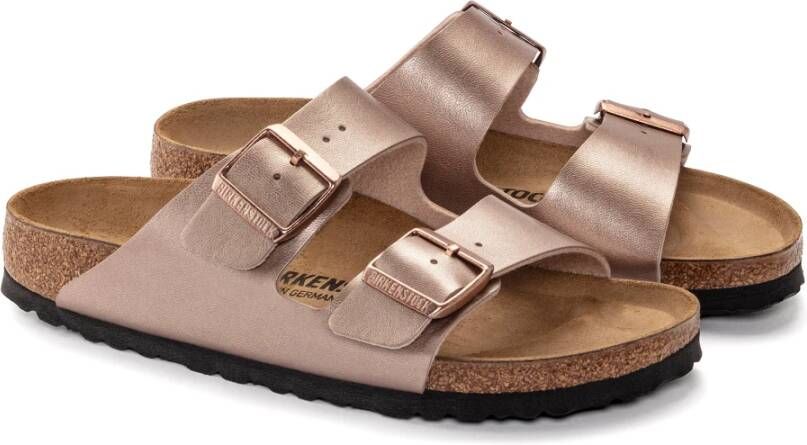 Birkenstock Klassieke Arizona Sandalen Koper Pink Dames