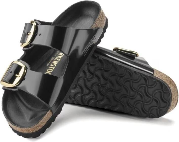 Birkenstock Klassieke Big Buckle Sandaal Black Dames