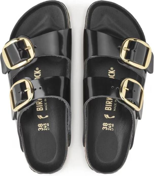 Birkenstock Klassieke Big Buckle Sandaal Black Dames