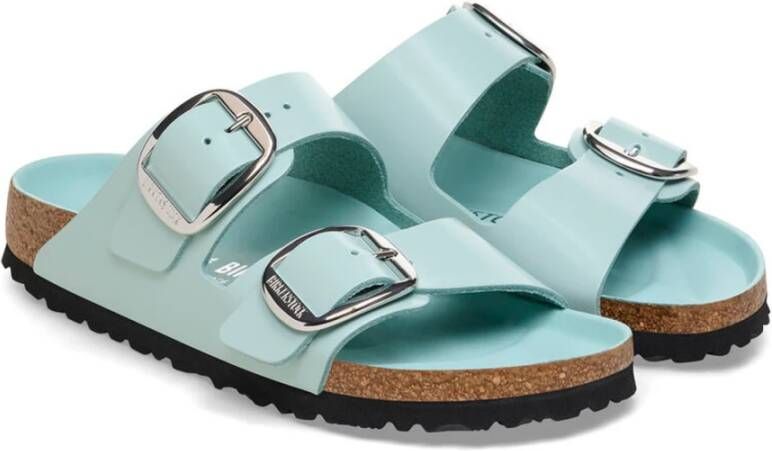 Birkenstock Klassieke Big Buckle Sandaal Green Dames