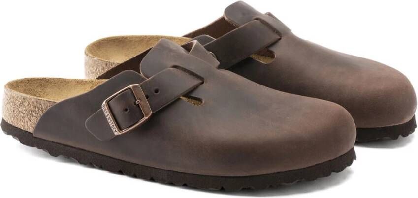 Birkenstock Klassieke Boston Klompen Brown Heren