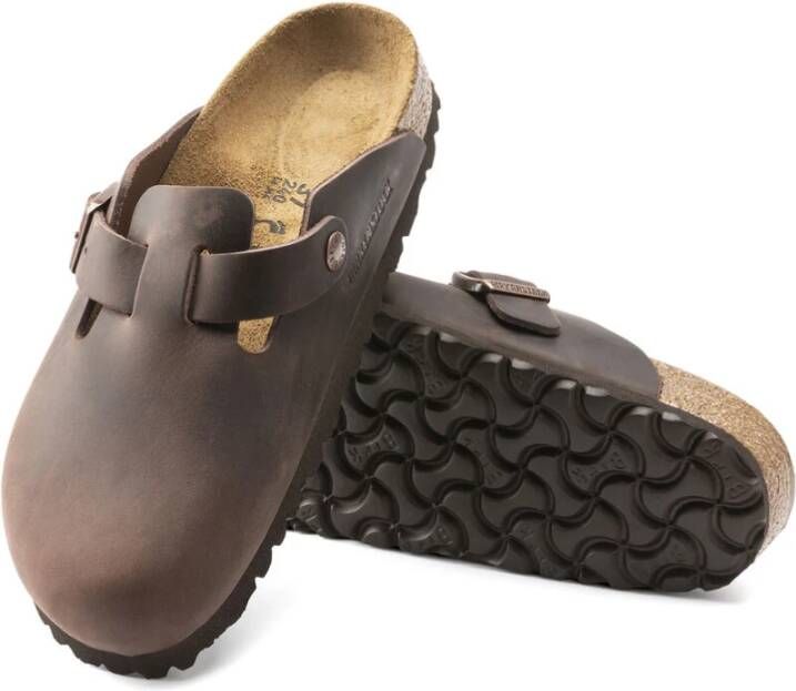 Birkenstock Klassieke Boston Klompen Brown Heren