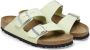 Birkenstock Klassieke kleurblok leren sandaal Green Dames - Thumbnail 2