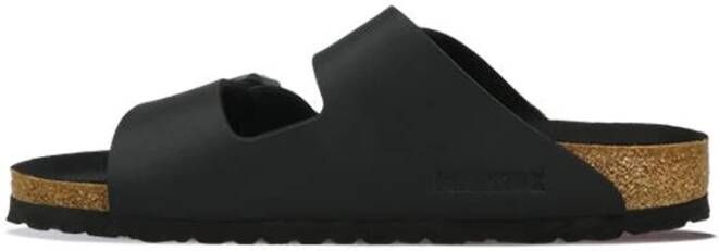 Birkenstock Klassieke Leren Sandaal Black Heren