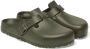 Birkenstock Klassieke Leren Sandaal Green Dames - Thumbnail 2