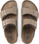 Birkenstock Klassieke Twee-Band Sandaal Brown Heren - Thumbnail 2