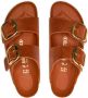 Birkenstock Oranje Leren Sandalen met Verstelbare Banden Orange Dames - Thumbnail 28