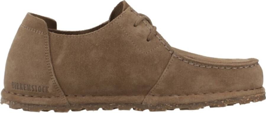 Birkenstock Klassieke Veterschoenen in Zwart Brown Dames